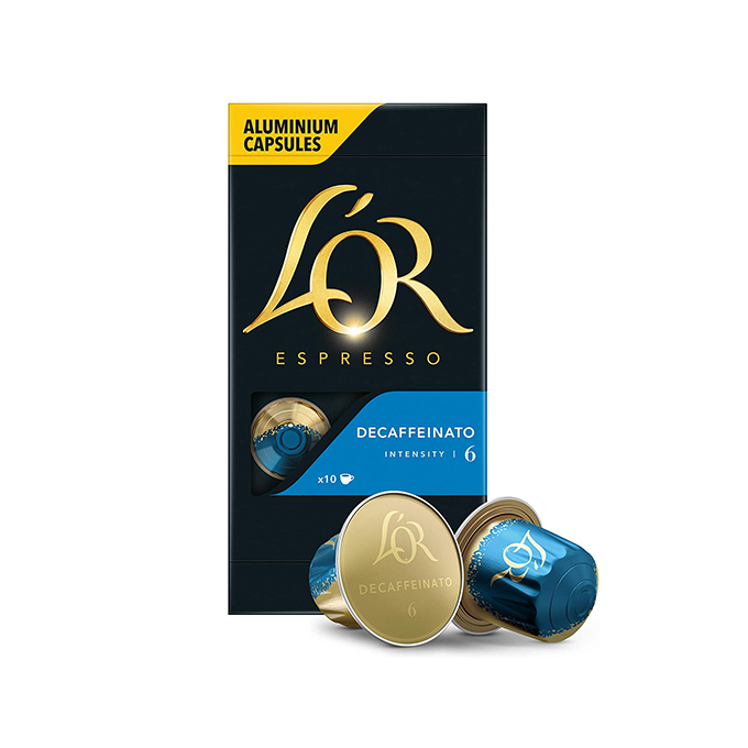 Capsule Espresso L'Or - Decaffeinato - 10 capsules