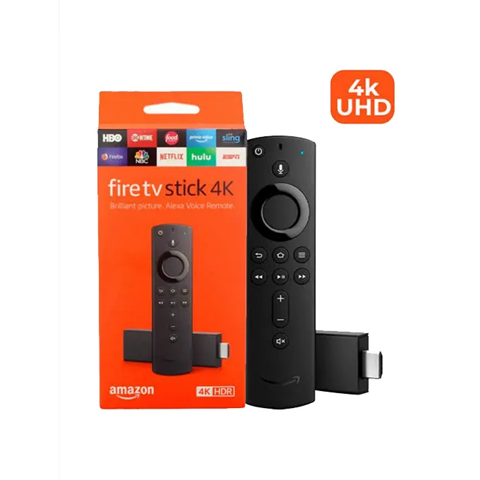 Amazon Fire TV Stick 4K Ultra HD avec télécommande vocale Alexa