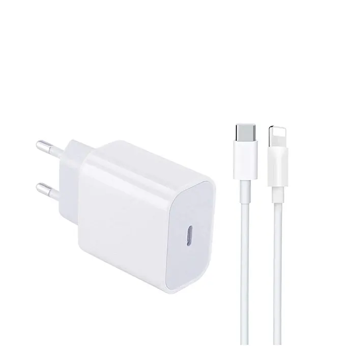 Apple MU7V2ZM/A Chargeur mural USB-C, 20 W - Blanc