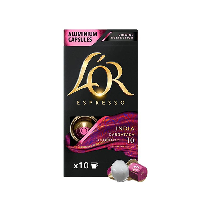 Capsule Espresso L'Or - India - 10 capsules