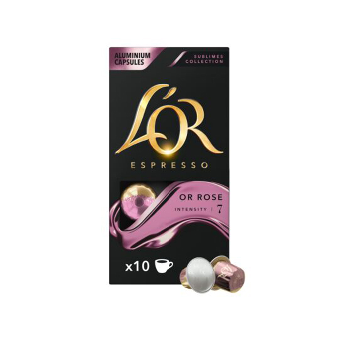 Capsule Espresso L'Or - Or Rose - 10 capsules