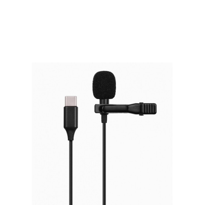 Lavalier MicroPhone MK-3 - Micro Cravate avec réducteur de bruit type C