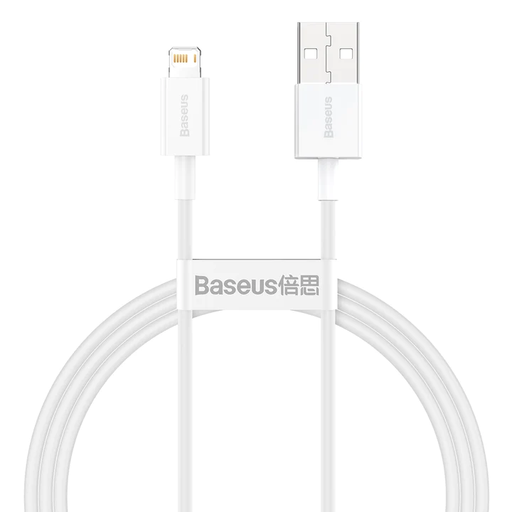 Câble de données de charge rapide Baseus Superior Series USB vers IP 2,4A 1 m