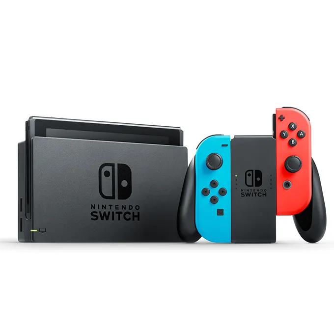 Nintendo Switch avec une paire de Joy-Con