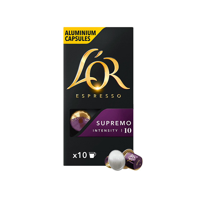 Capsule Espresso L'Or - Supremo - 10 capsules