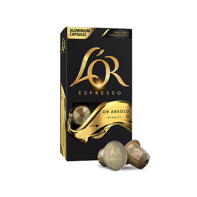 Capsule Espresso L'Or - Or Absolu - 10 capsules